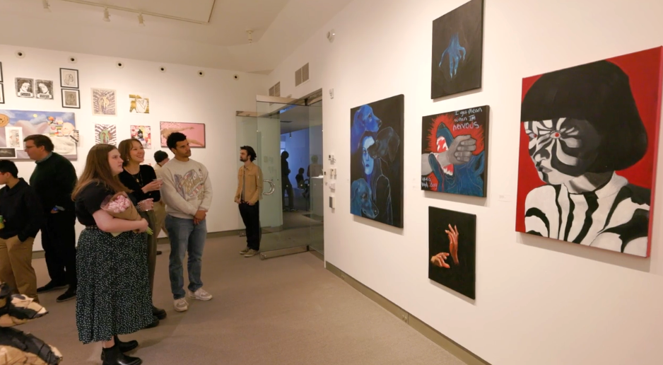 Digital and studio art senior exhibition