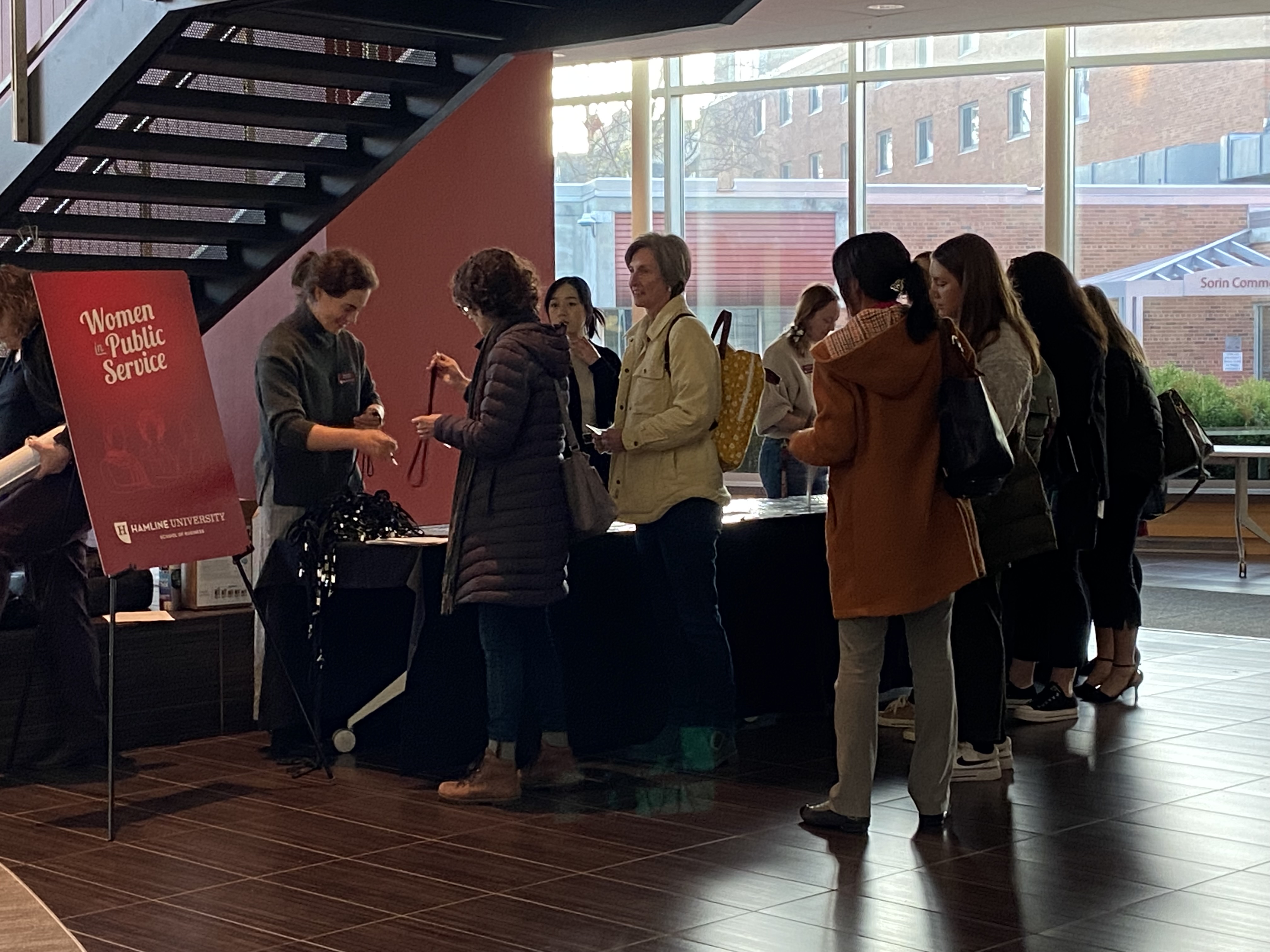 2024 Women in Public Service Conference, registration line