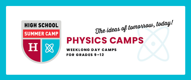 Flyer for Hamline's High School Physics Summer Camp