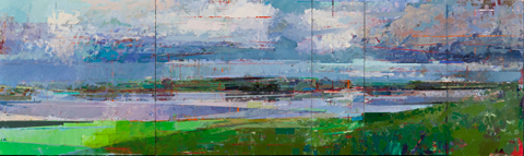 Painting by Andrew Wykes