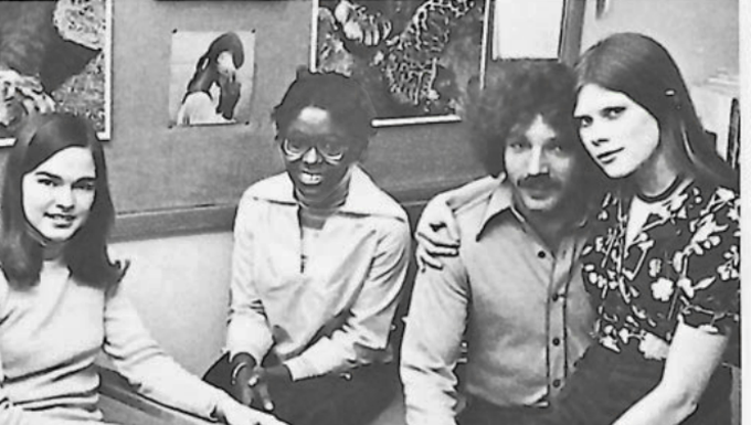 Group of Hamline students circa 1965