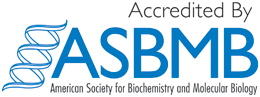 Accredited by ASBMB
