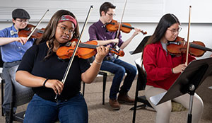 Orchestra ensemble at Hamline