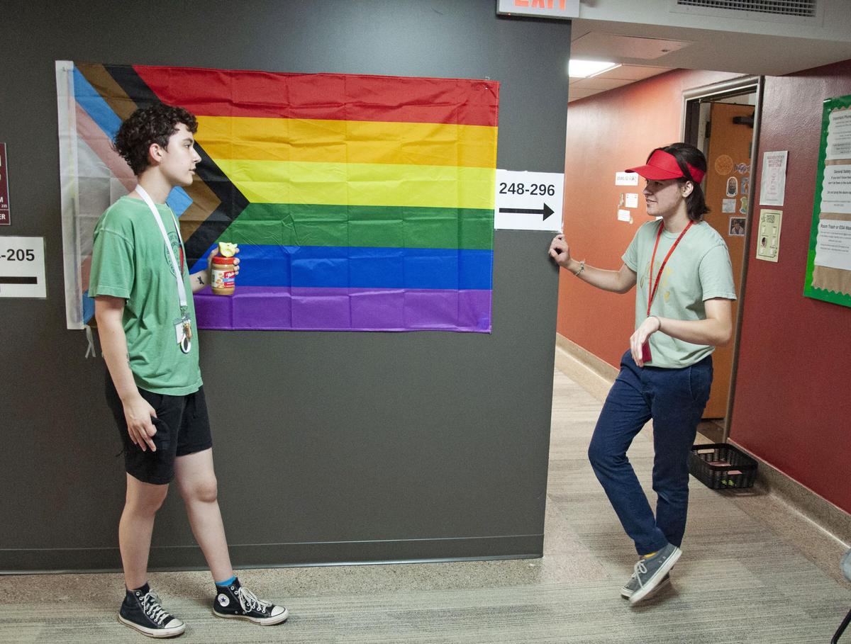 Moving in to Drew Hall