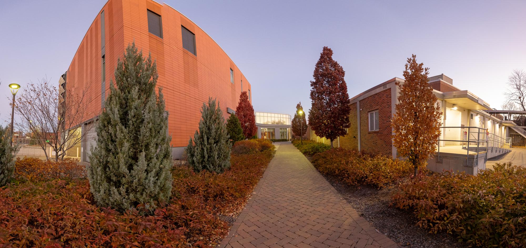 Campus, fish-eye