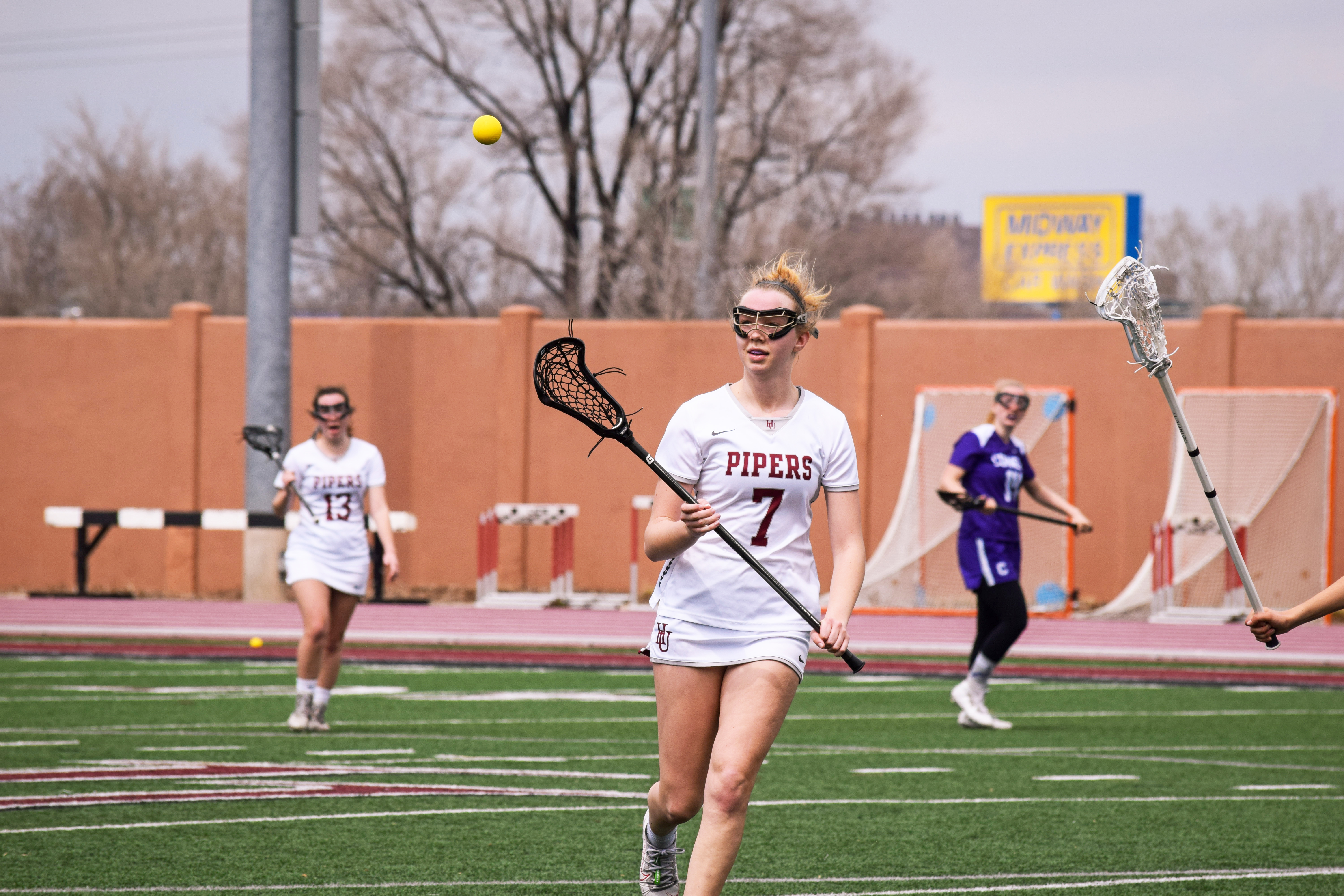 Women's lacrosse players