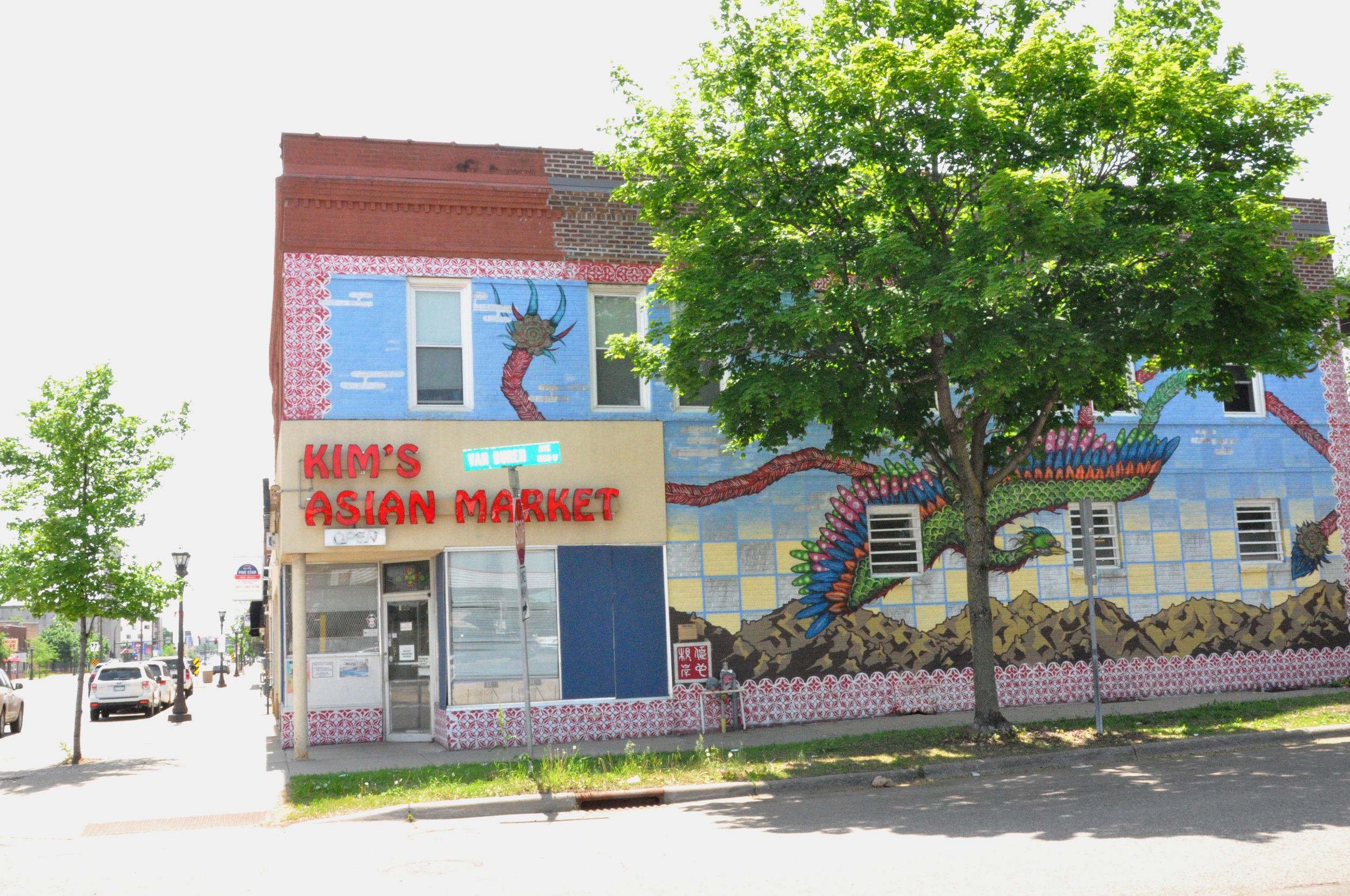 Kim's Asian Market in Hamline-Midway neighborhood