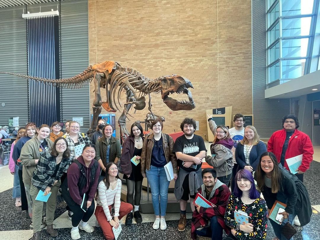 Hamline Anthropology Class at Science Museum of Minnesota