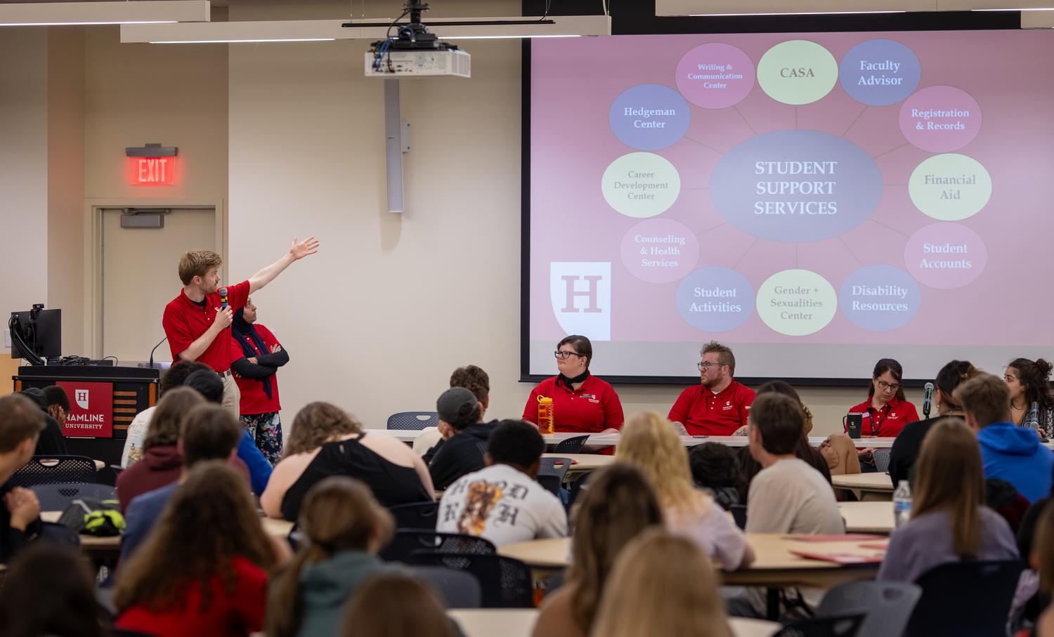 new Hamline students at SOAR