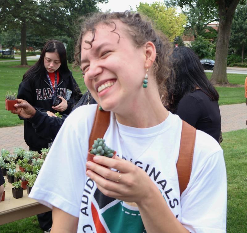 Adopt a Plant during Fall Welcome Week