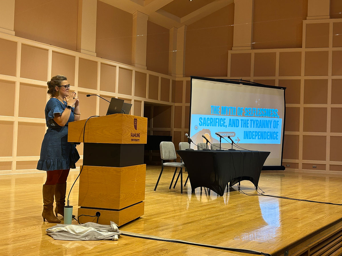 Women in Public Service (WIPS) speaker: The Myth of Selflessness, Sacrifice, and the Tyranny of Independence