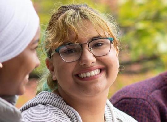 Kimia Kowsar Hamline Student smiling 