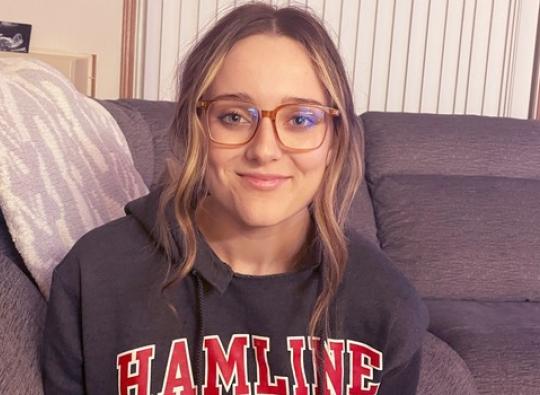 Hamline student Shelby Underwood headshot