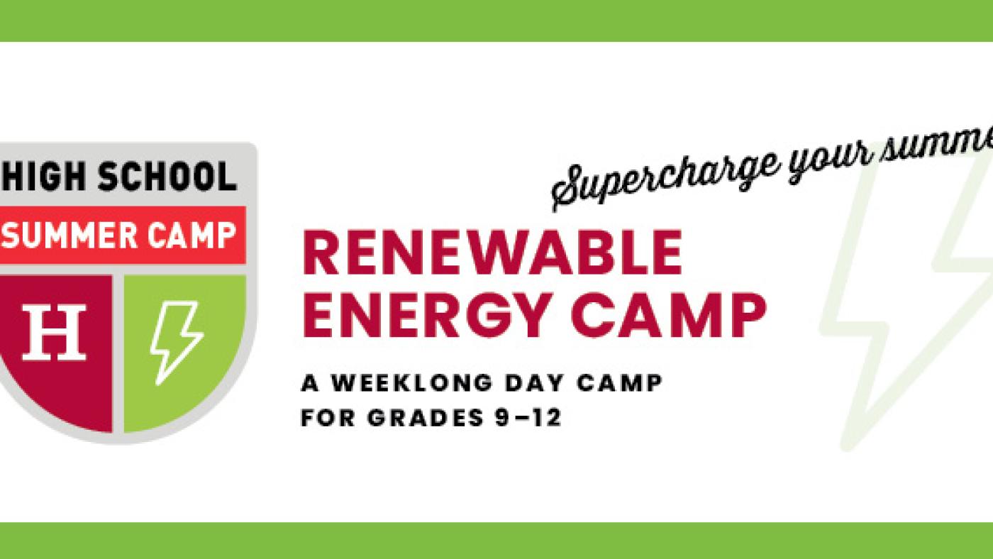 Hamline Renewable Energy Camp a weeklong day camp for grades 9 to 12