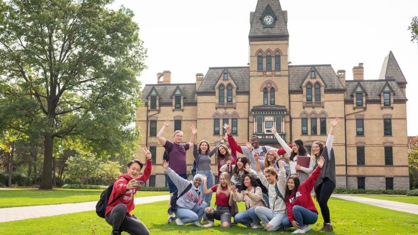 Hamline Students at Hamline University