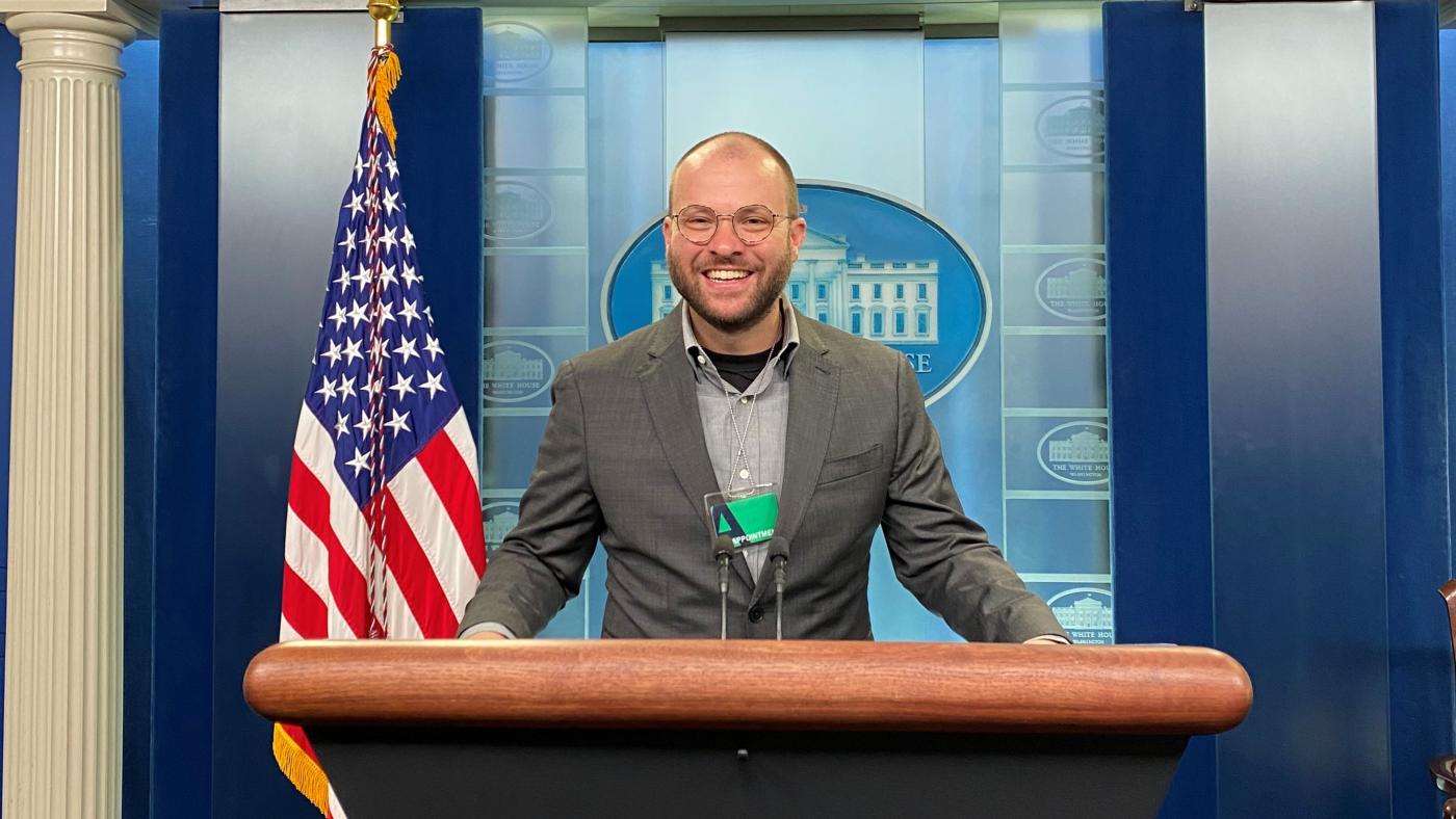 Aaron Rupar at White House