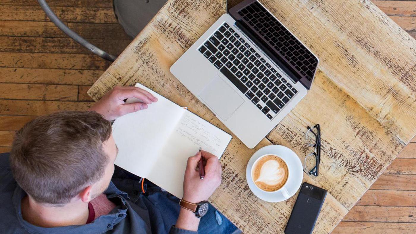 Online degree completion student at Groundswell
