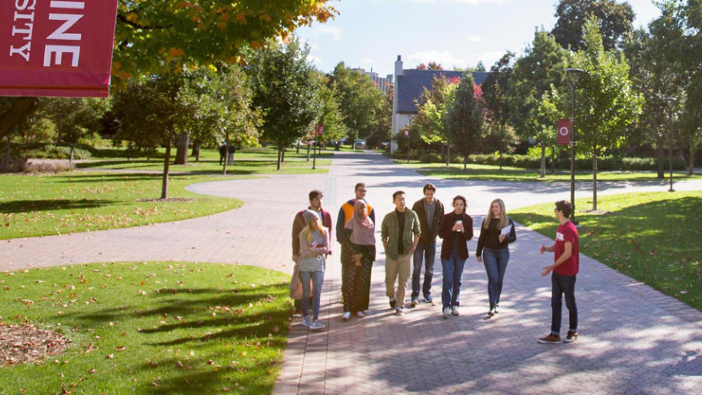 Campus tour