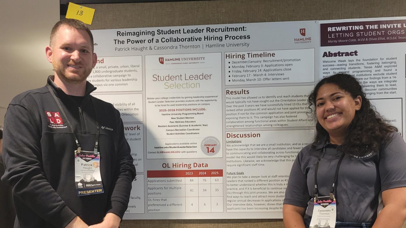 Haught and Thornton Present at NODAC