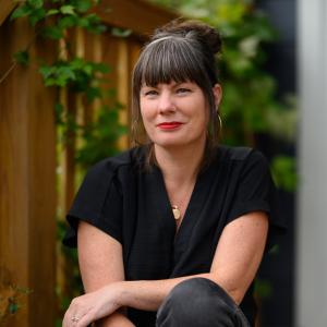 Angela Pelster-Wiebe, associate professor and director of the creative writing programs at Hamline