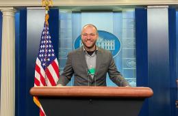 Aaron Rupar at White House