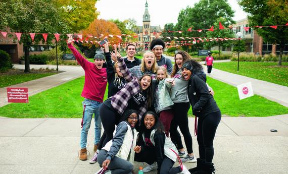 Hamline Alumni Students on Alumni and Donors Events