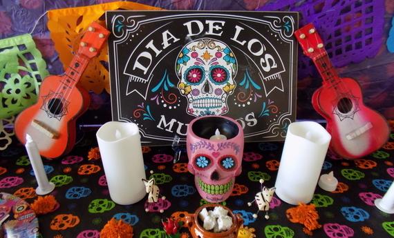 An Altar set up for the day of the dead