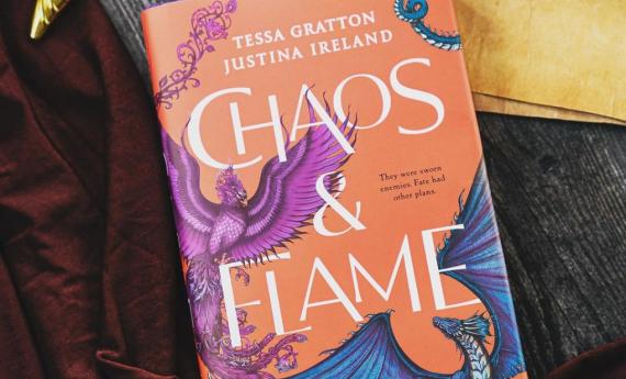 Chaos & Flame, by Hamline MFAC alum Justina Ireland (MFA in Writing for Children and Young Adults)