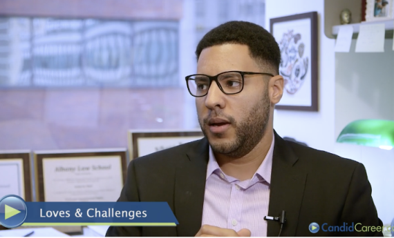 Screenshot from Candid Careers