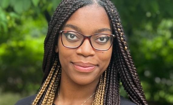 Precious Keke, student area coordinator for Hamline Apartments