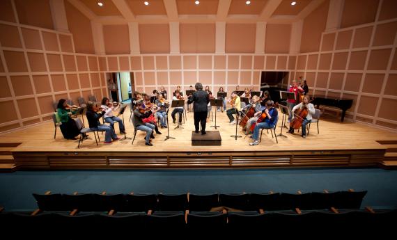 Ensemble concert at Sundin Music Hall