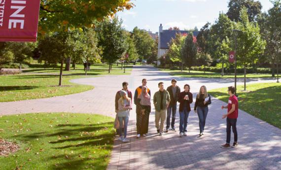 Campus tour
