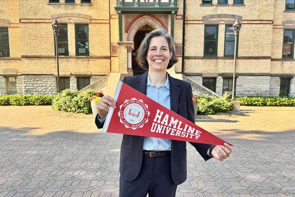 Dr. Maymie Hostetter, President of Hamline University