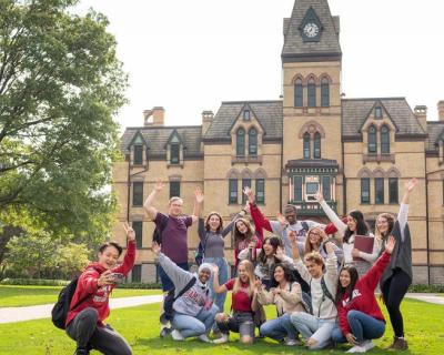 Hamline Students at Hamline University