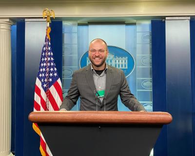 Aaron Rupar at White House