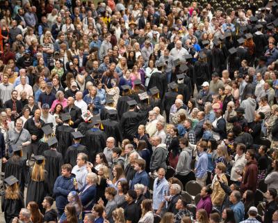 Commencement 25 wide shot V2