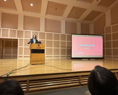 President Hostetter listening tour readout