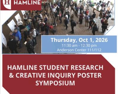 research and creative inquiry poster