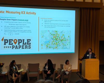 Larson at UMN DHS Convening Plenary Panel