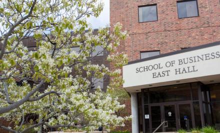 A view of Hamline School of Business East Hall 