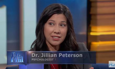 Dr. Jillian Peterson talks about the Violence Research Project on Dr. Phil