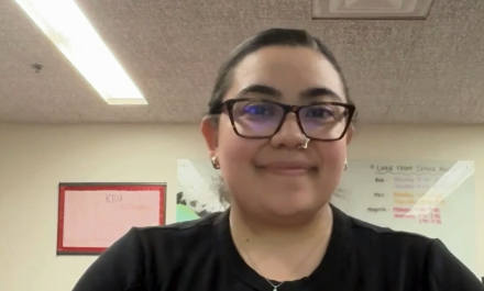Crystal Camacho, coordinator of New Student Programs