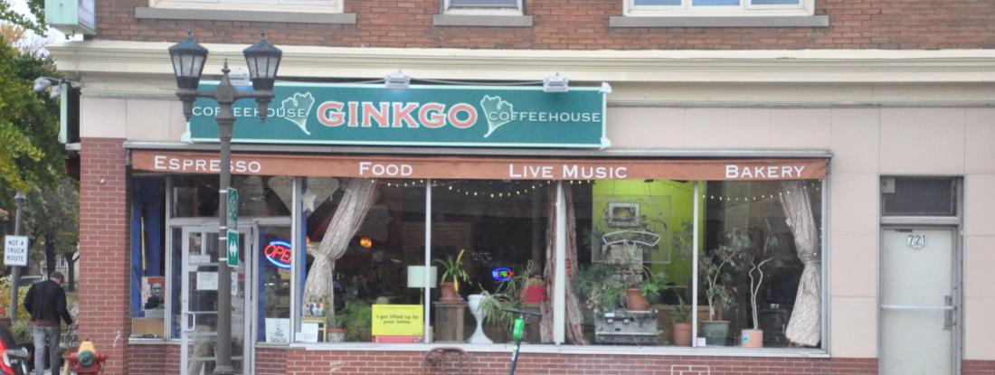 Gingko's Coffee, a shop located in the Hamline Midway neighborhood