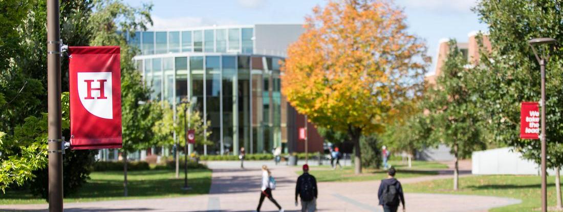 Hamline University a picure view to Anderson Center