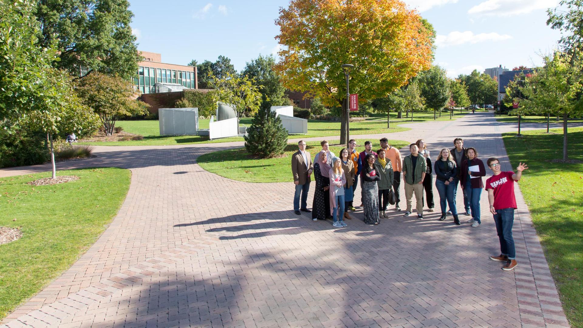 Hamline Undergraduate Student Visits