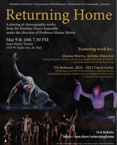 Returning Home: Spring 2025 Dance Ensemble show