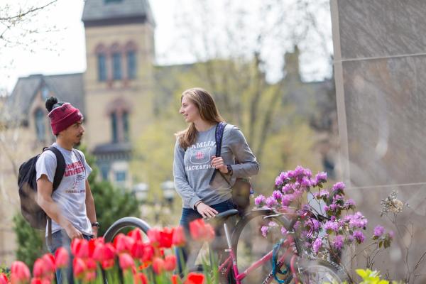 Students in Spring