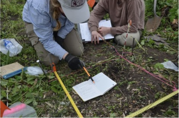 Student in anthropology course at Hamline